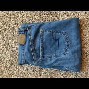 American Eagle crop jean size 6 Regular